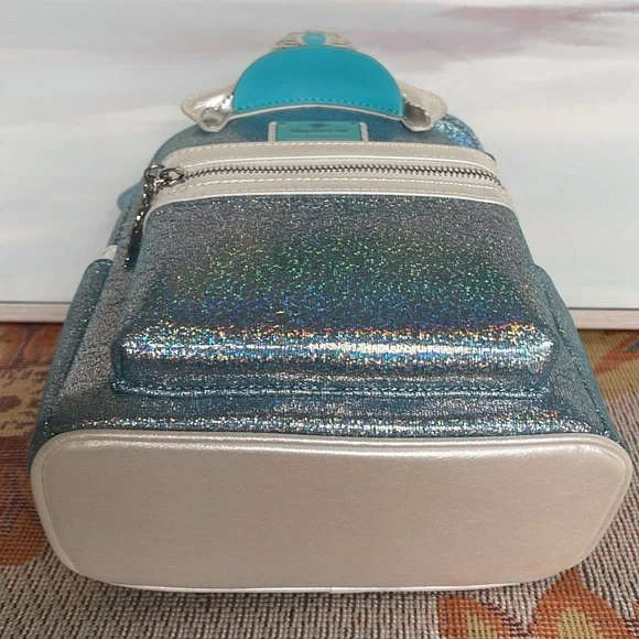 Disney Cruise Line Loungefly Mini Backpack - 25th Anniversary - Shimmering Seas - Picture 12 of 16
